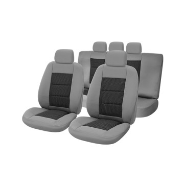 huse scaune auto compatibile SEAT Cordoba II 2002-2010 - (UMB3) Culoare: negru + gri