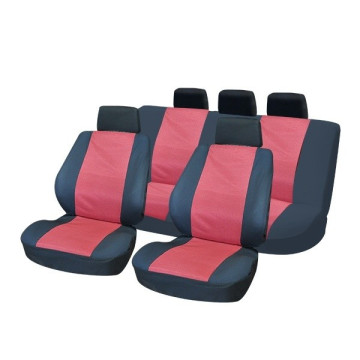 huse scaune auto compatibile SEAT Ibiza III 2002-2008 - Culoare: negru + rosu