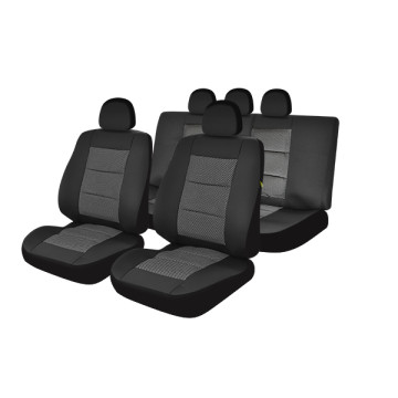 huse scaune auto compatibile MERCEDES Clasa C W204 2007-2014 - (UMB2) Culoare: negru